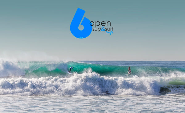 RSPro and HexaTraction supports de 6 Tarifa Open SUP Surf
