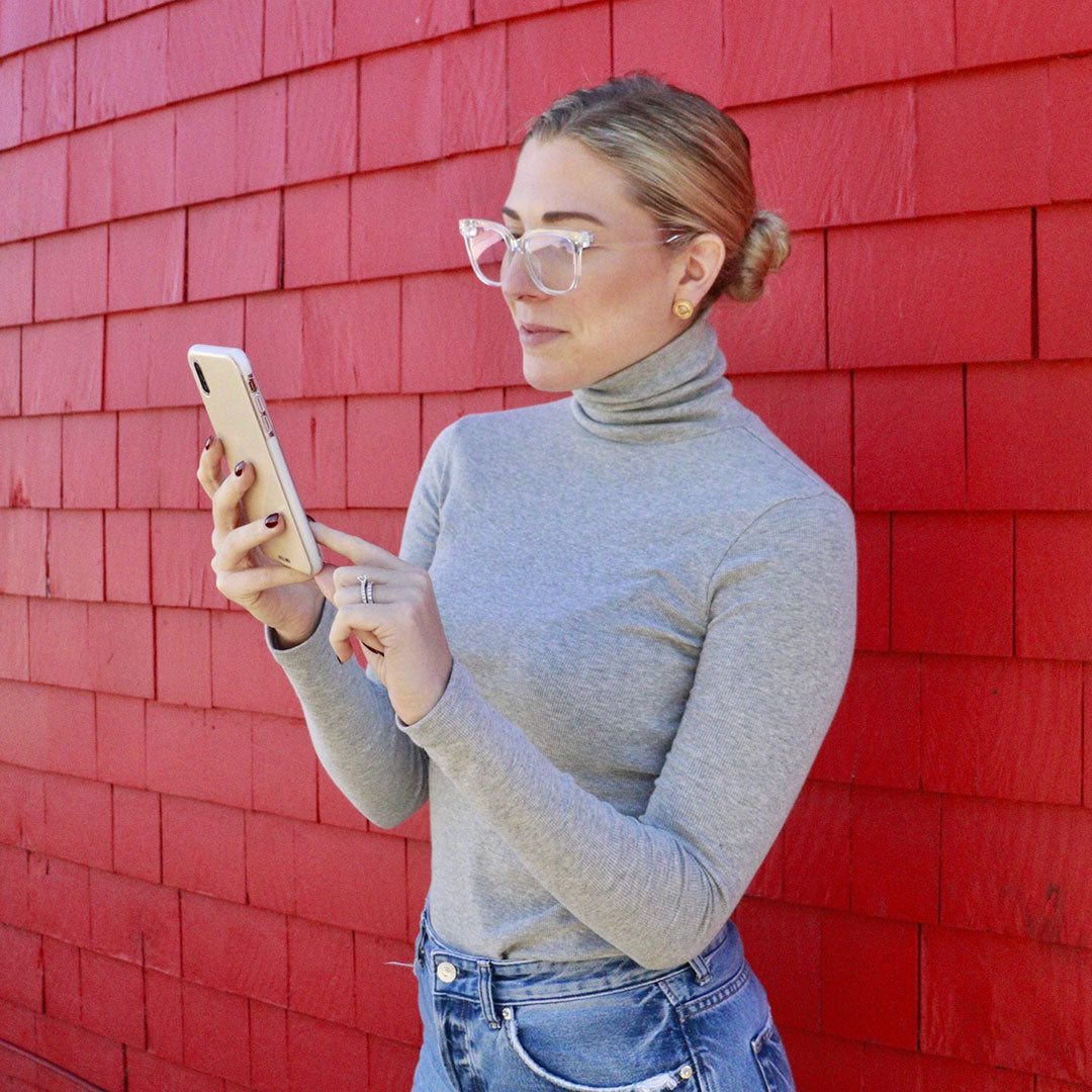 Clear Frame Blue Light Blocking Glasses