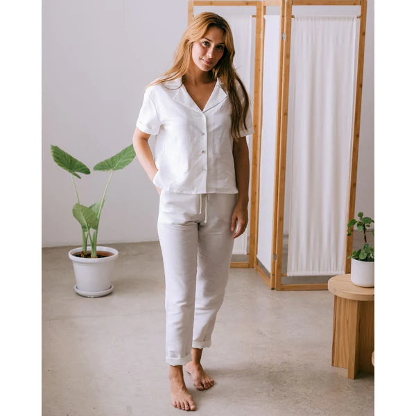 ⮞Pantalones Lino Mujer Verano | Brand Ropa Ecológica – CLOTSY BRAND