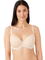 Wacoal Bra - Embrace Lace T-Shirt Bra 853191 - Sand/Ivory -FREE EXPRESS SHIPPING