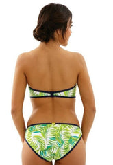 Cleo Swimwear - Avril Classic Pant CW0229 - Palm Print - Thebra
