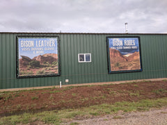 External Side View of the Herd Wear Store in Goodnight, Texas