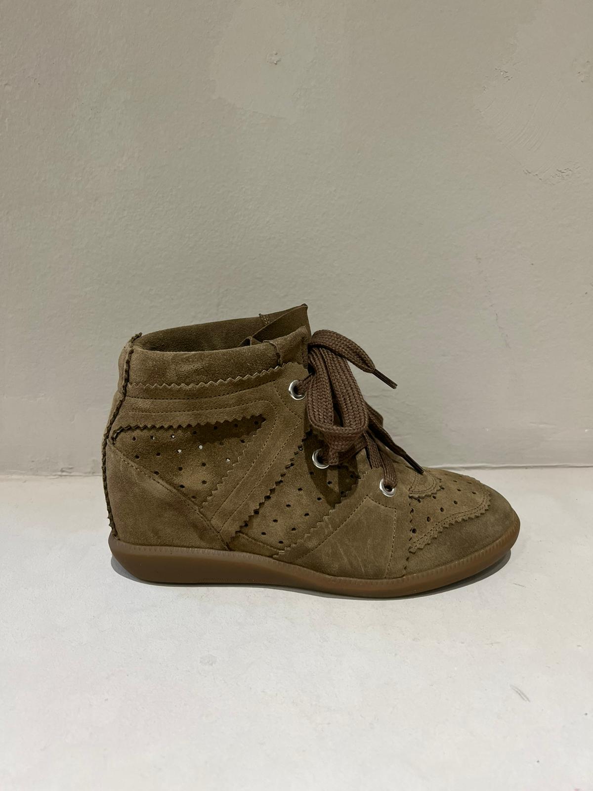 At forurene idiom nedbrydes ISABEL MARANT - Bobby Sneakers - Brown – Nicolas Concept Store