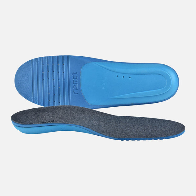 riemot Merino Wool Grey Insoles with 