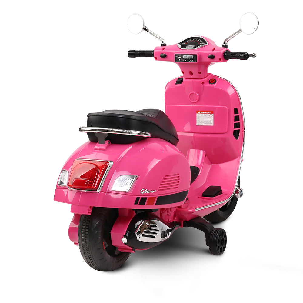 children's vespa electric scooter