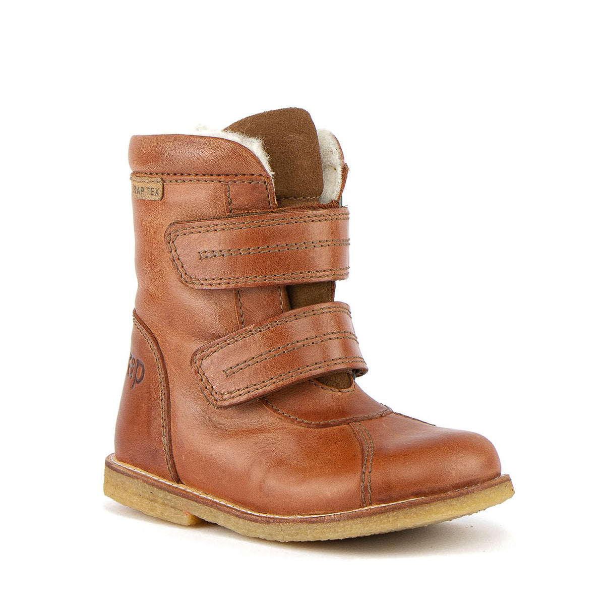 TEX-støvle velcro, Cognac – Pumpkins sko