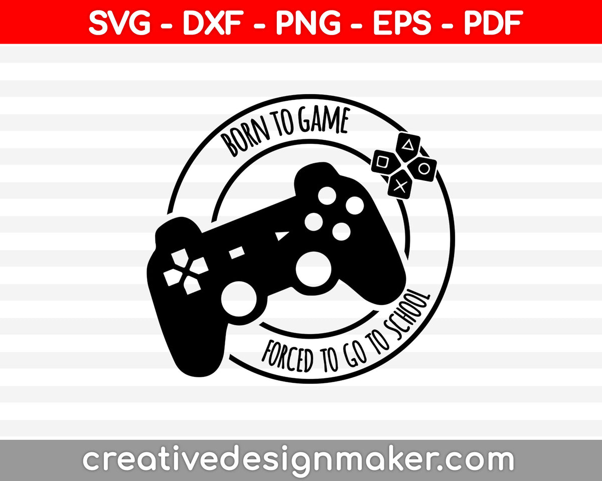 Download Video Game Svg Printable Files Creativedesignmaker PSD Mockup Templates