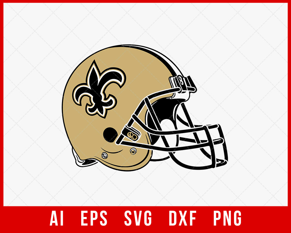 saints helmet svg