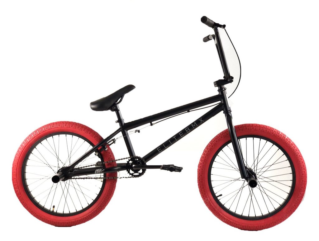 black bmx bike