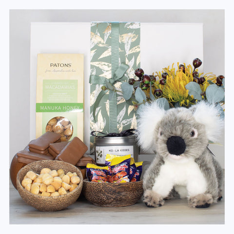 koala love from down under gift hamper