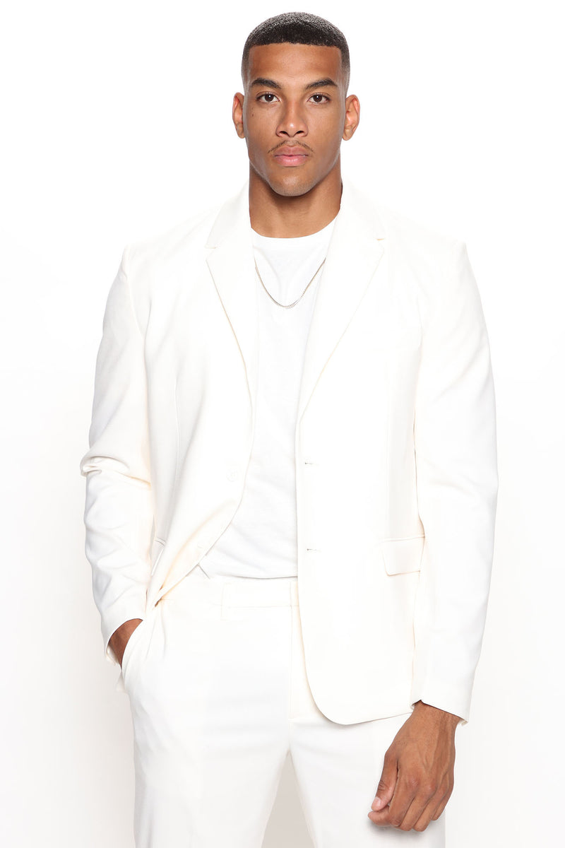 The Modern Stretch Suit Jacket - Off White | Fashion Nova, Mens ...