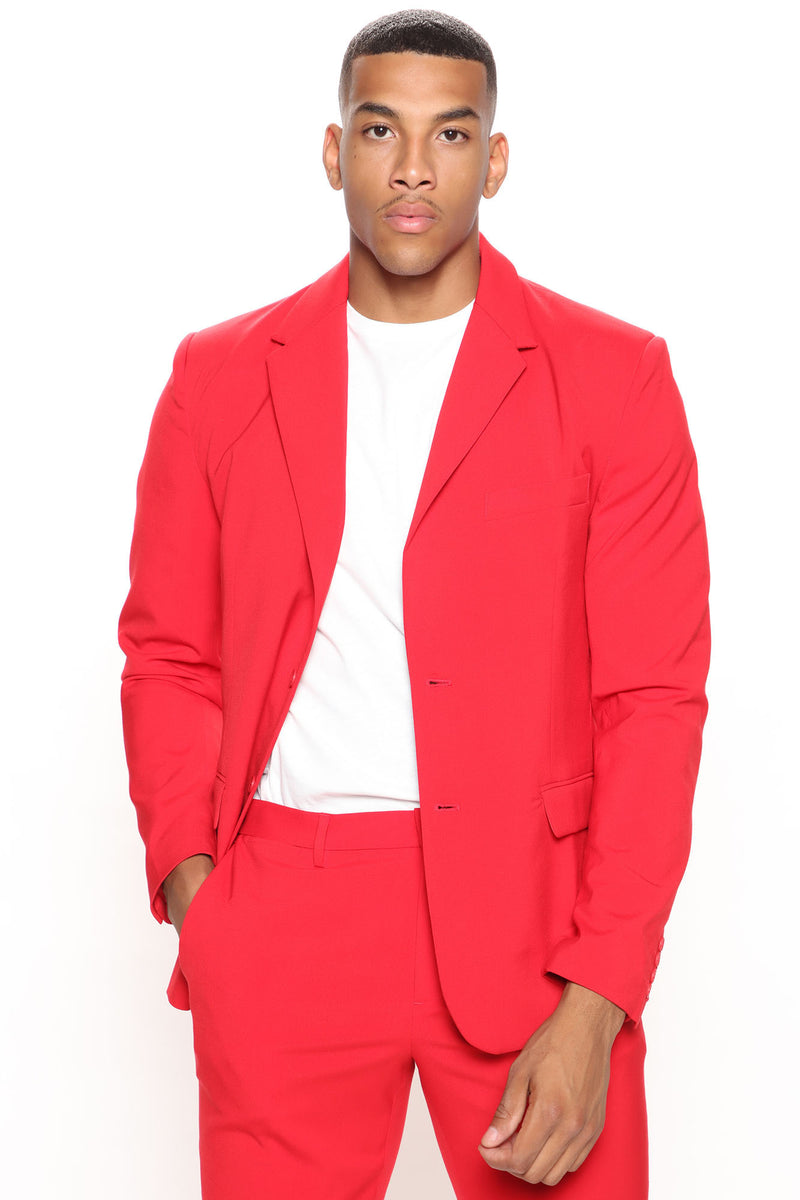 roddel straal inhalen The Modern Stretch Suit Jacket - Red | Fashion Nova, Mens Jackets | Fashion  Nova
