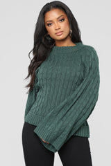 fashion nova Cardi Cable Knit Sweater