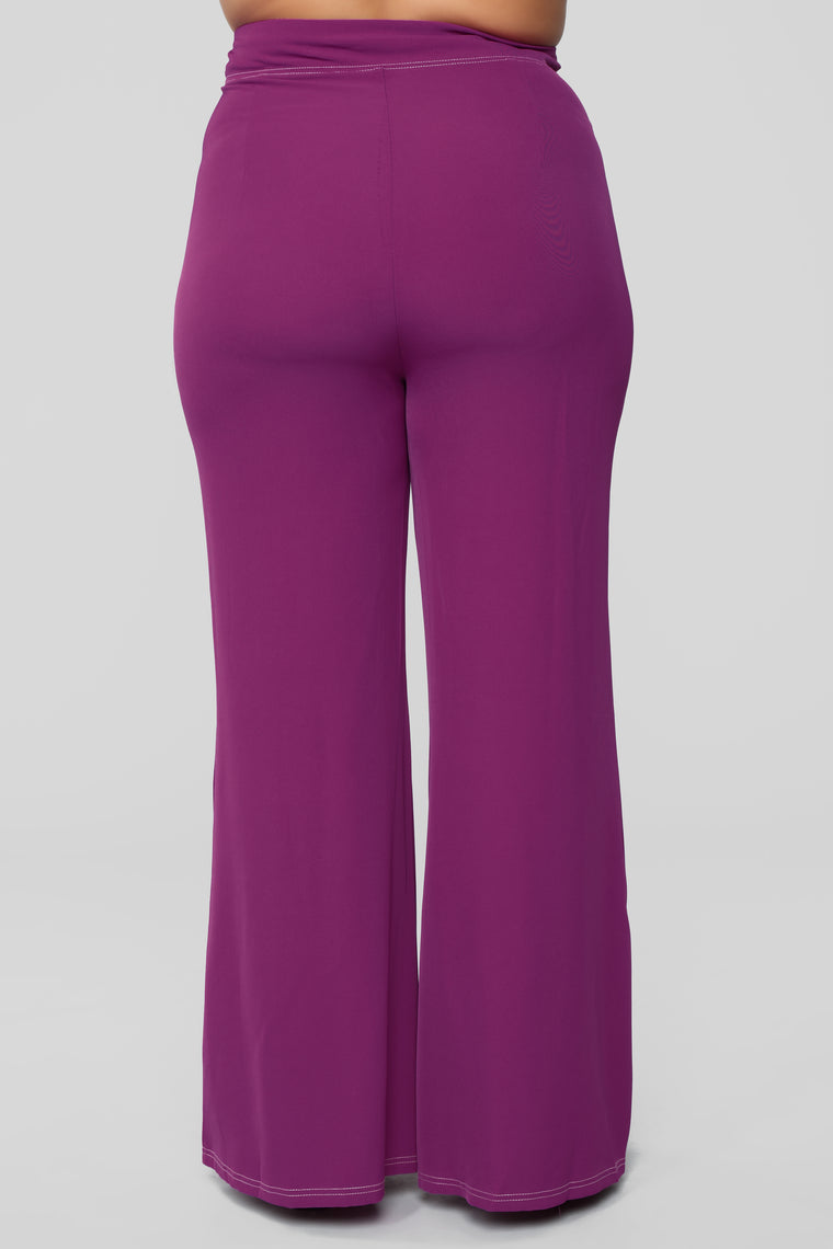 boogie nights pants - purple