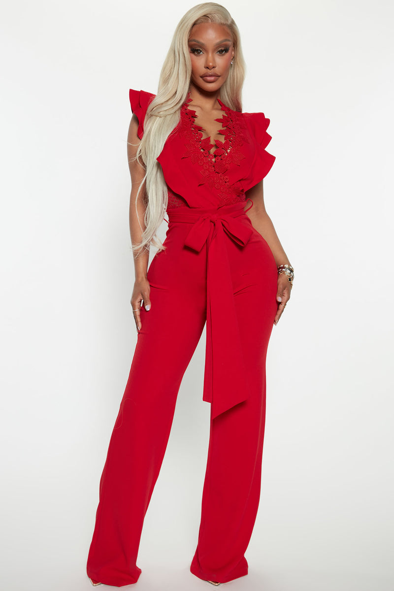 Frail deficiency Lily Extraordinary Elegance Jumpsuit - Red | Fashion Nova, Jumpsuits | Fashion  Nova