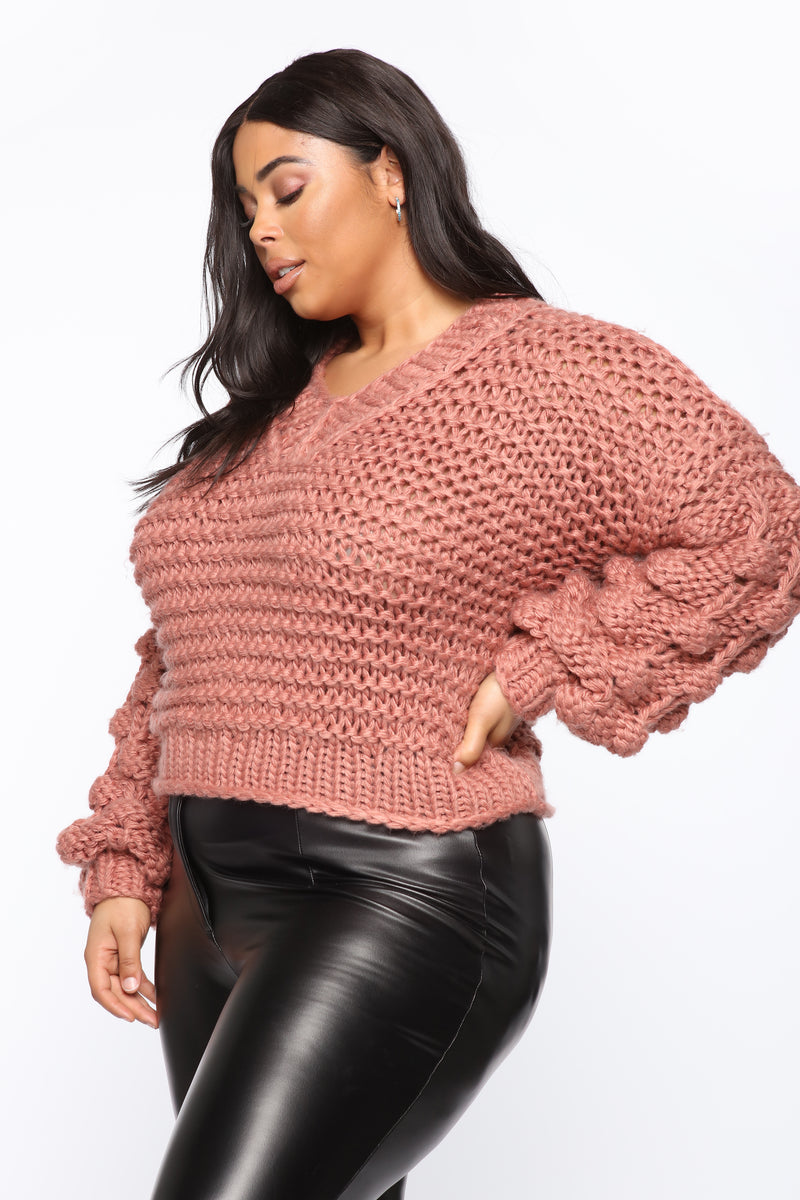 Not Your Average Girl Sweater Pink Fashion Nova Sweaters Fashion