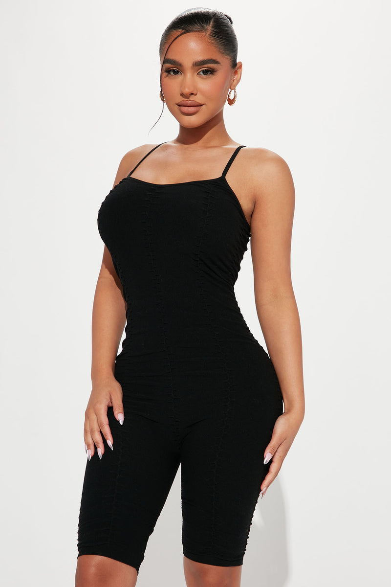 My Everyday Romper Black Fashion Nova Rompers Fashion Nova