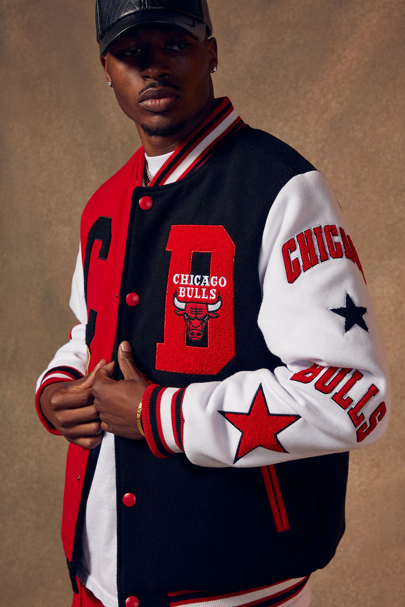 Chicago Bulls Varsity - | Mens Jackets | Fashion Nova