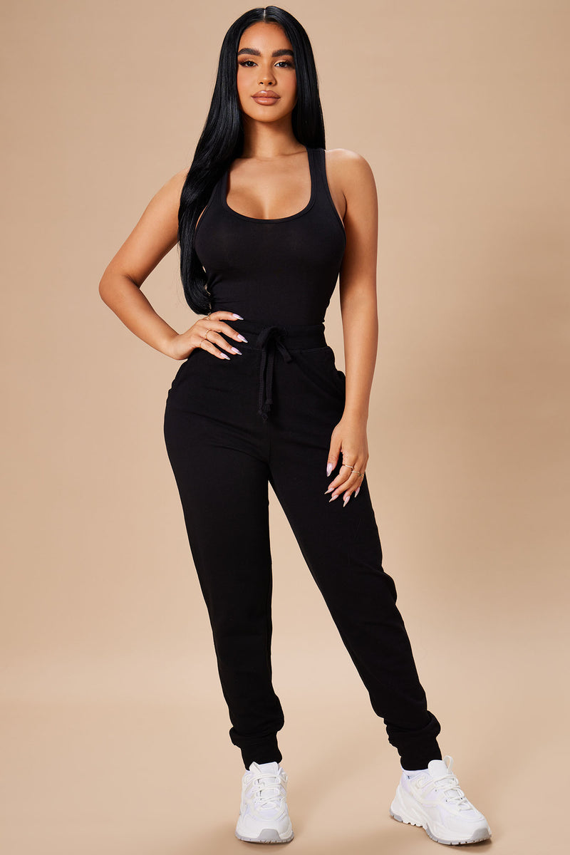 Divine Basic Tank Bodysuit Black Fashion Nova Basic Tops And Bodysuits Fashion Nova 5969