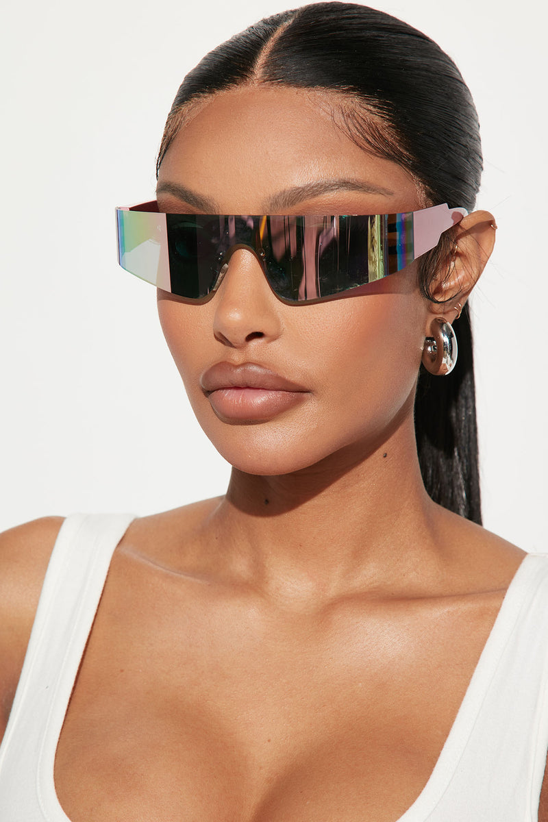 Reflect On The Good Times Sunglasses Pink Fashion Nova Sunglasses Fashion Nova 