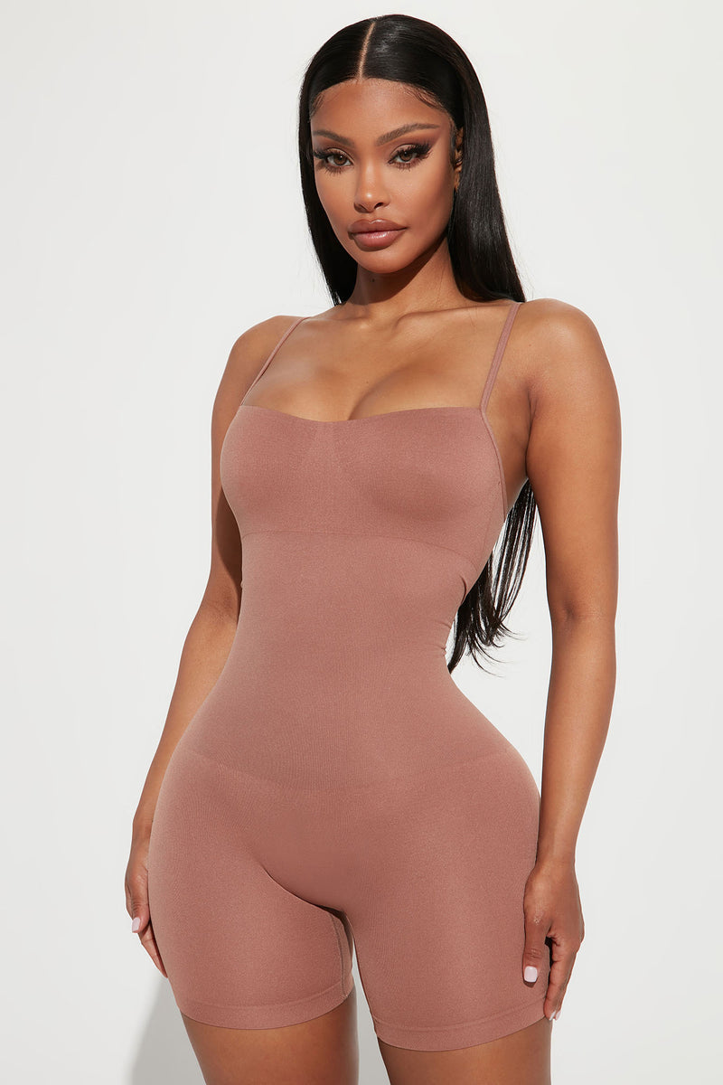 Perfectly Sculpt Shapewear Bodysuit Chocolate Fashion Nova Lingerie And Sleepwear Fashion Nova 6235