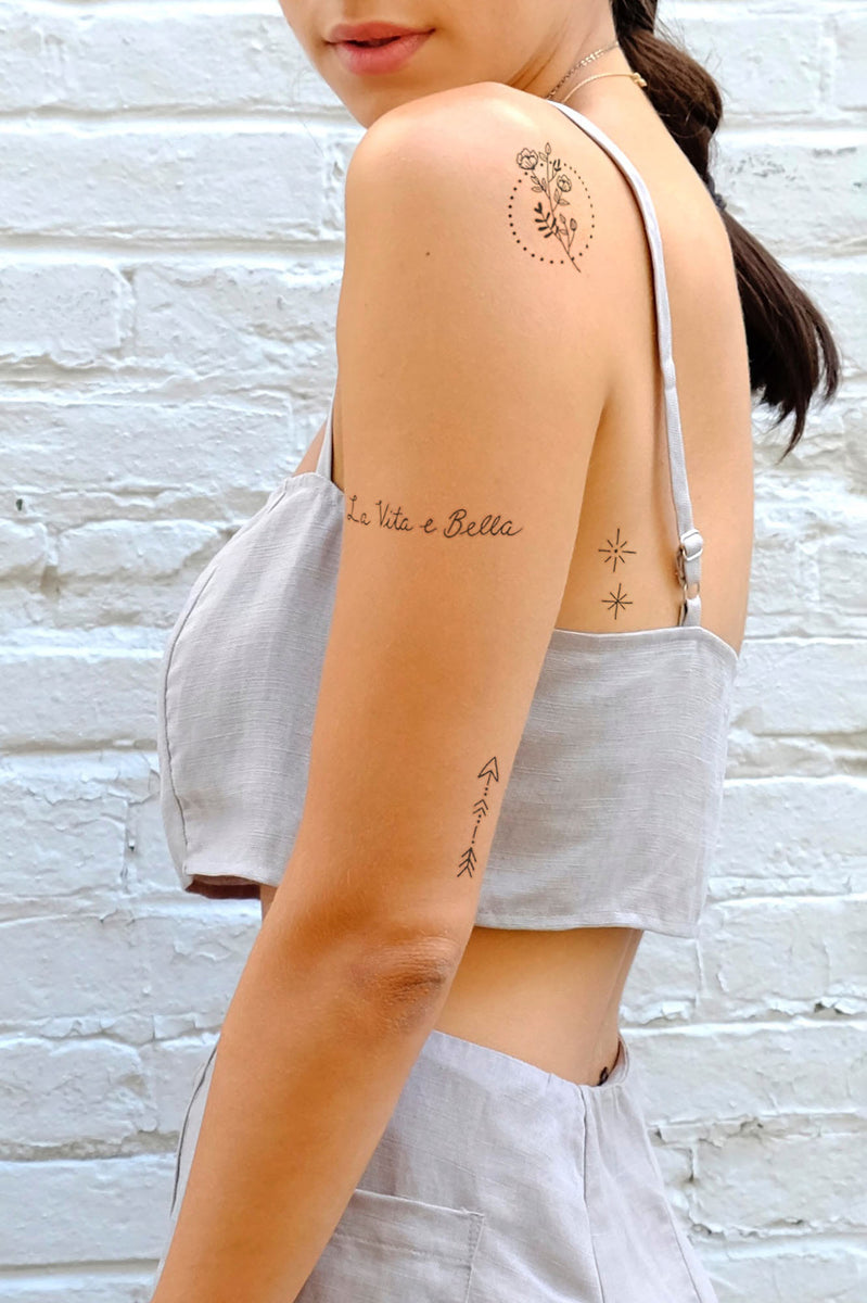 Inked by Dani Fine Line Temporary Tattoo Pack | Fashion Nova, Beauty |  Fashion Nova