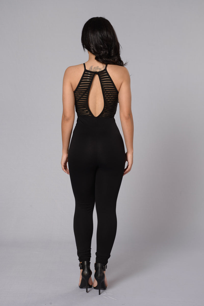 Shadow Play Jumpsuit Black Fashion Nova Jumpsuits Fashion Nova 4239