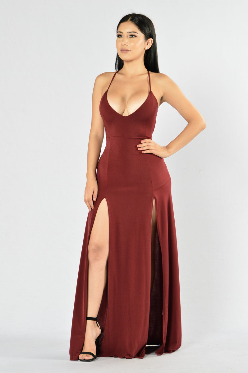 Dream Of Me Dress Burgundy Fashion Nova Dresses Fashion Nova 