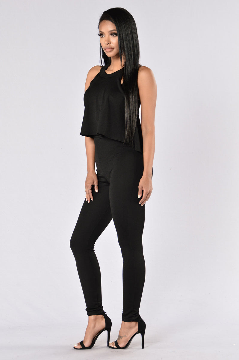 New Classic Jumpsuit Black Fashion Nova Jumpsuits Fashion Nova 3582