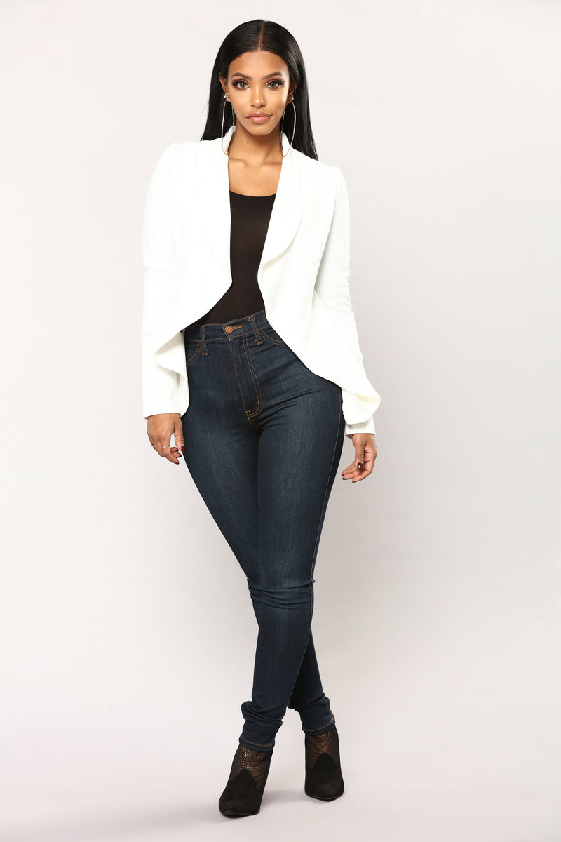 discount 85% White M WOMEN FASHION Jackets Blazer Camo Suiteblanco blazer 