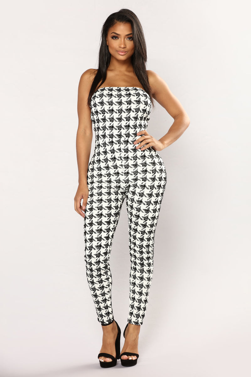 fashion nova racer jumpsuit