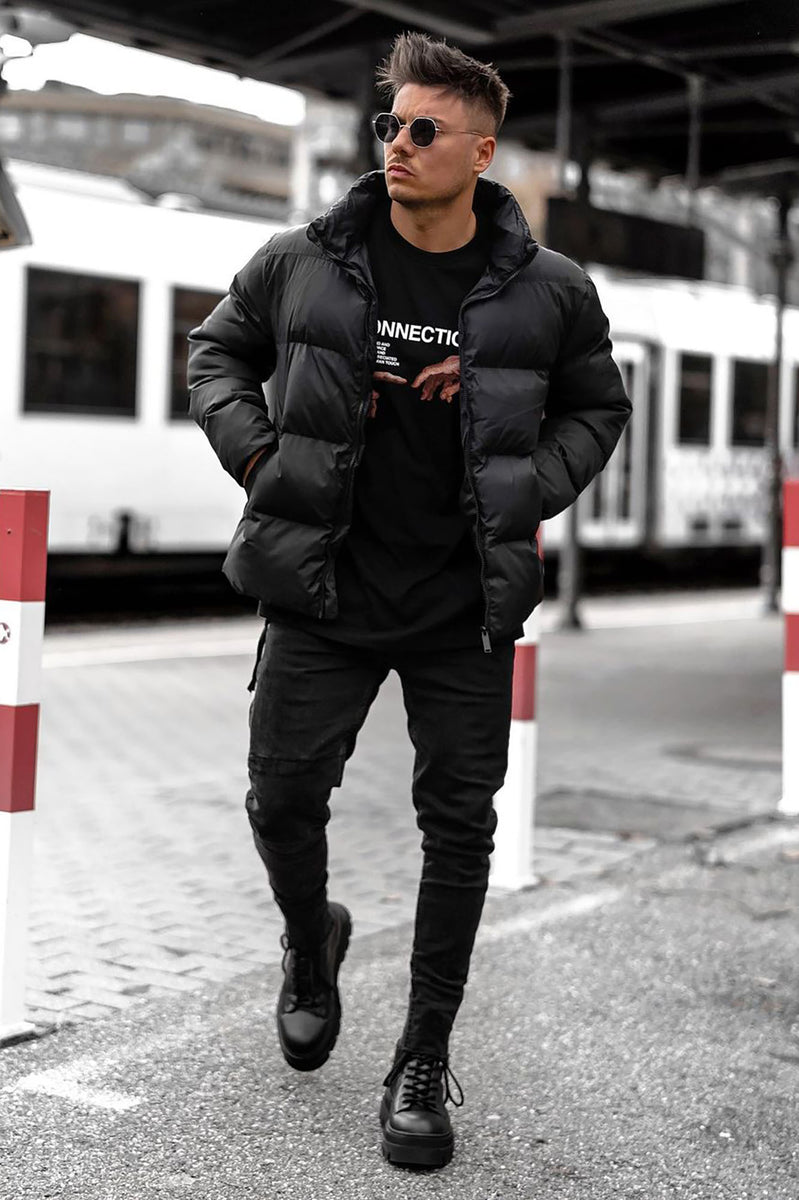 Het koud krijgen beheerder Kalmerend Now Or Never Puffer Jacket - Black | Fashion Nova, Mens Jackets | Fashion  Nova