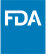 Blue FDA logo