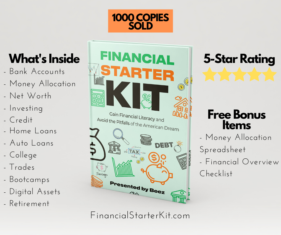 Financial Starter Kit Book Specs
