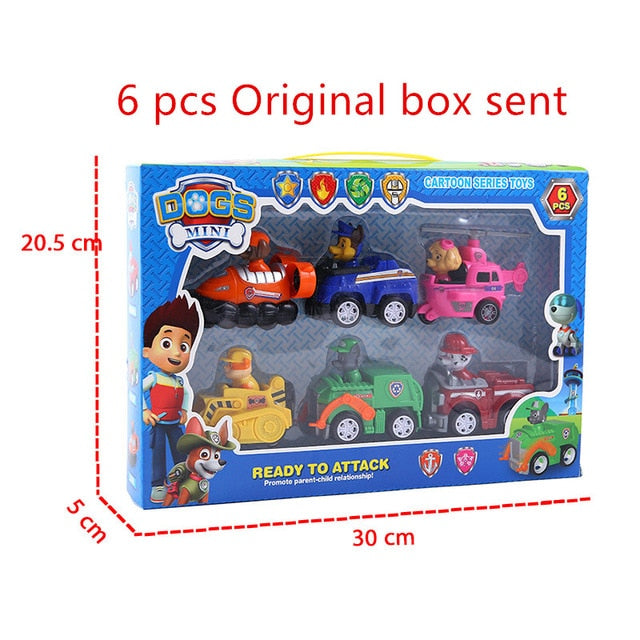 paw patrol set of figures