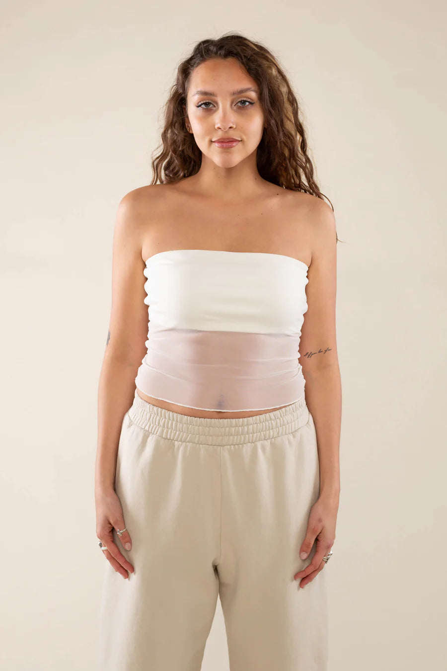 seesee SUPER WIDE SWING TOP ivory 白 | academiadevendasmb.com.br