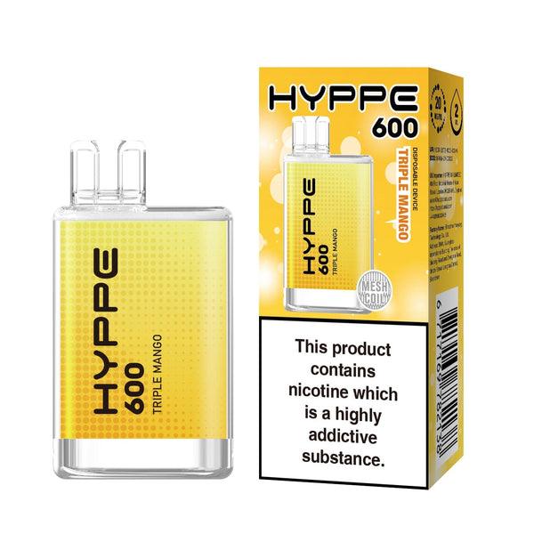 Hyppe 600 Crystal Disposable Vape Pod - Box of 10 - YD VAPE STORE