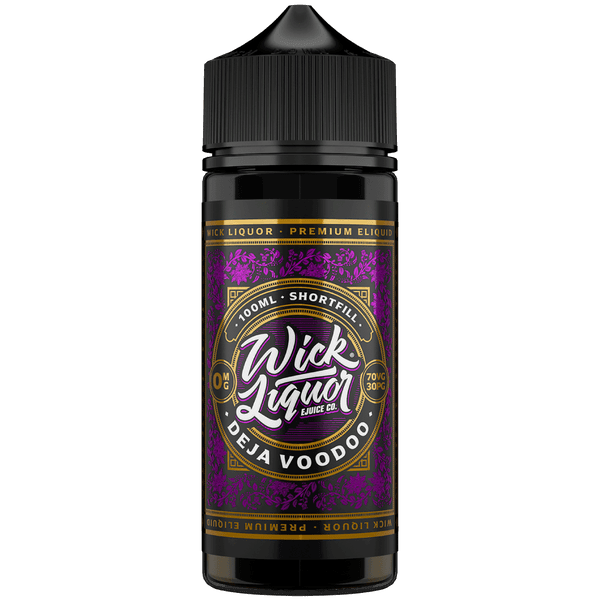 Wick Liquor 100ml E-liquids Shortfill - YD VAPE STORE