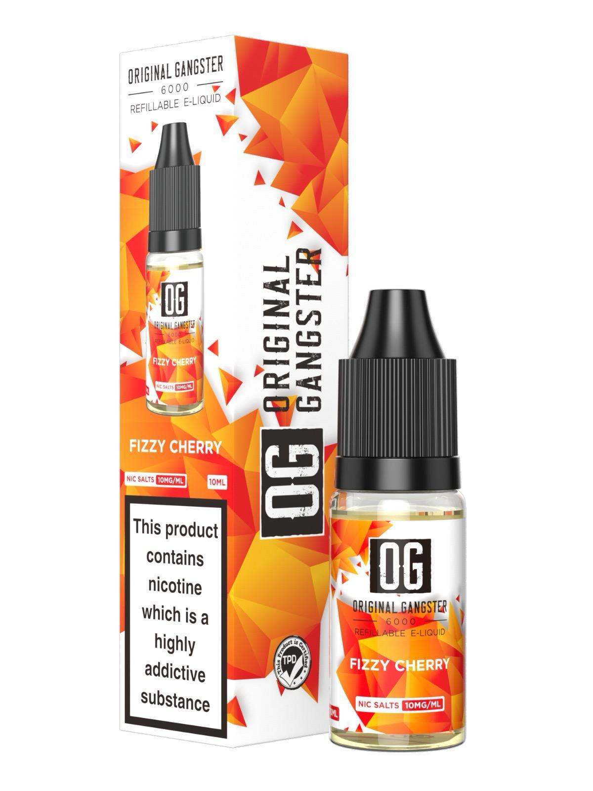 OG Original Gangster 6000 Salt 10ml ( Box of 10 ) - Mcr Vape Distro