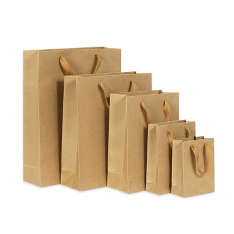 brown kraft paper bags