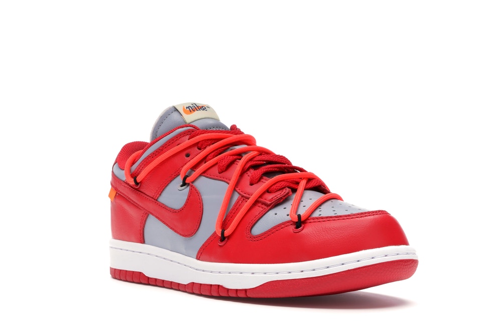 DNK Low Off-White University Red 