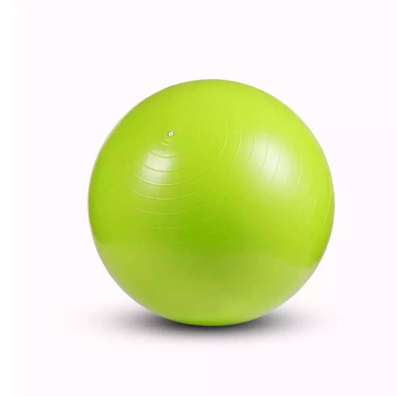 green yoga ball