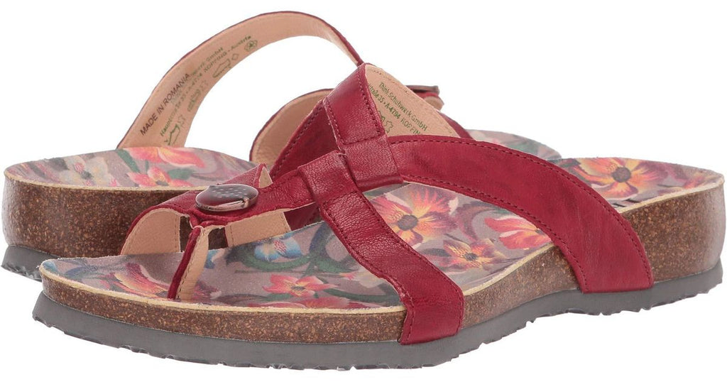 Trappenhuis Zich voorstellen Gematigd Think! Julia Leather Toe Thong Sandal – Strada Shoes