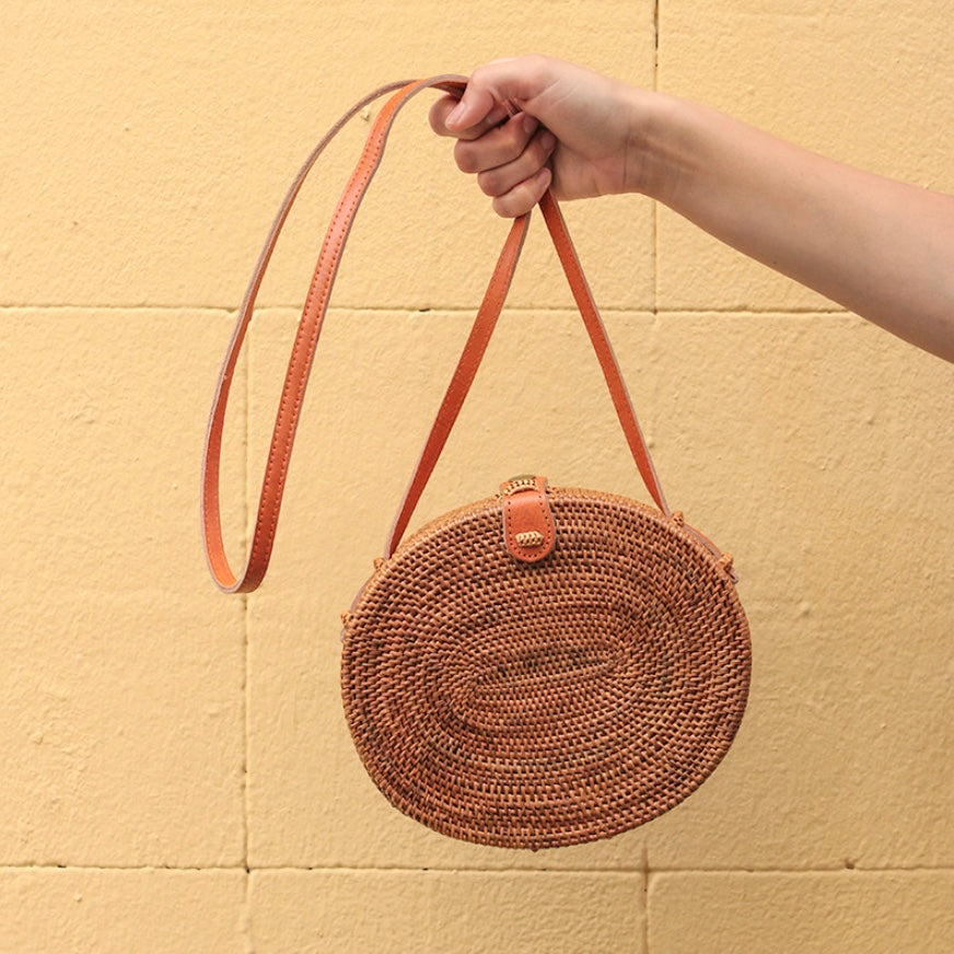 Natural Straw Bag | Must-have bags for summer 2018