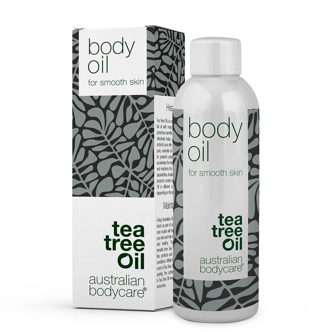 Body Oil with Tree Oil for stretch marks, scars & pigmentation