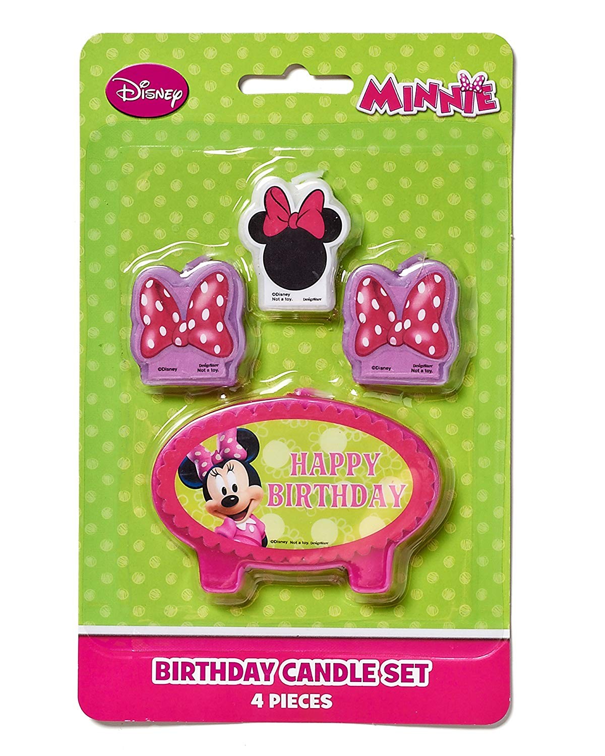 Minnie Mouse Bowtique Birthday Candles, 4 ct – Oasis Company