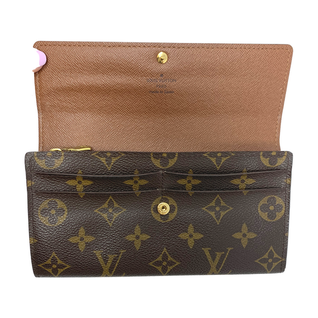 Louis Vuitton Monogram Sarah Wallet | Authentic designer handbags and accessories