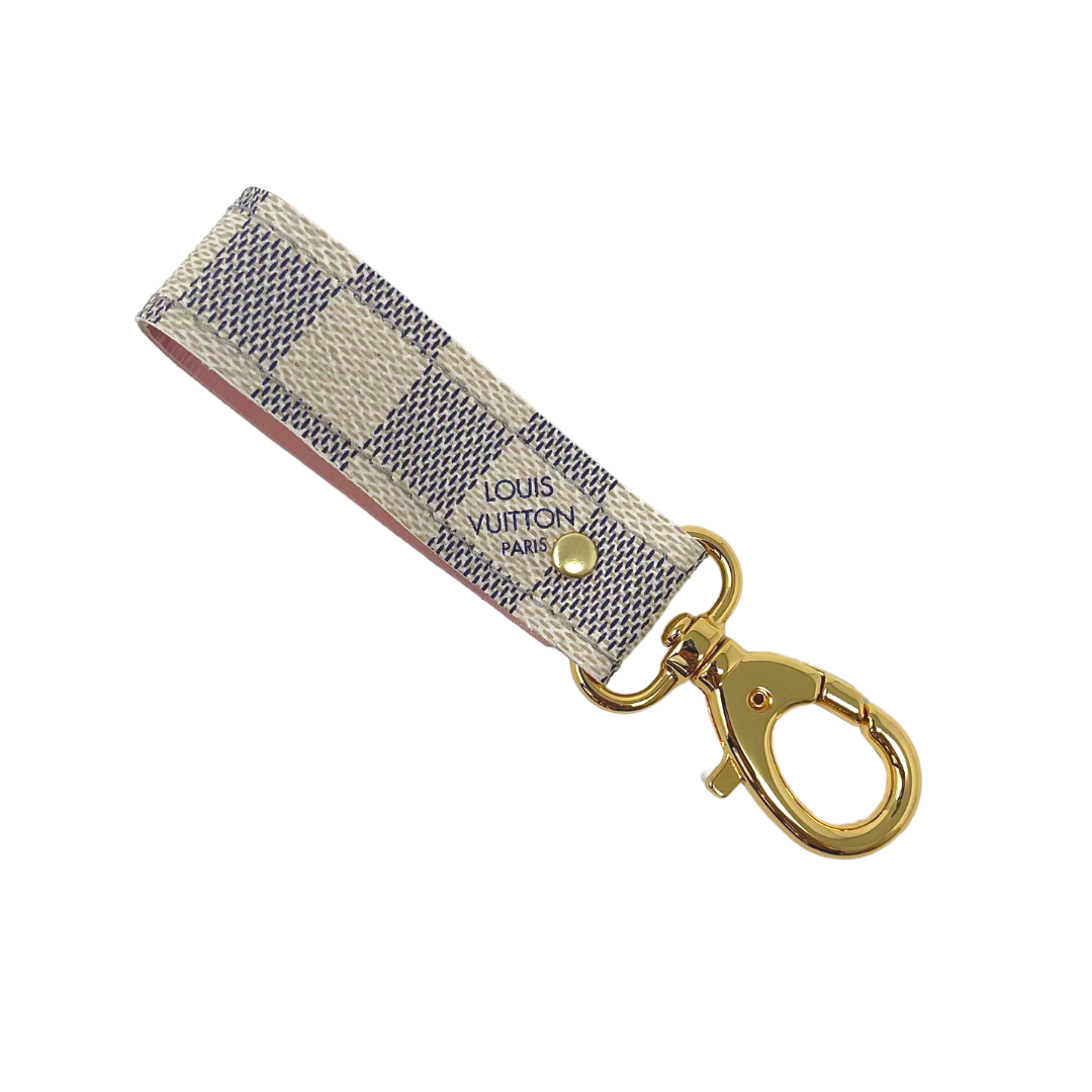Louis Vuitton, Vuitton, Recycled, Reworked, Upcycled, Repurposed, Louis  Vuitton Keychain, LV Keychain, Silver Keychain, Keepall, Neverfull