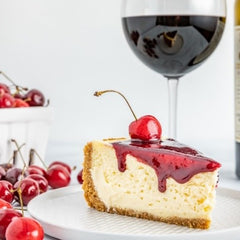 Cheesecake and Sweet Wine