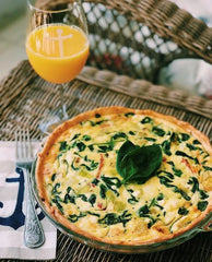 Quiche and Mimosas